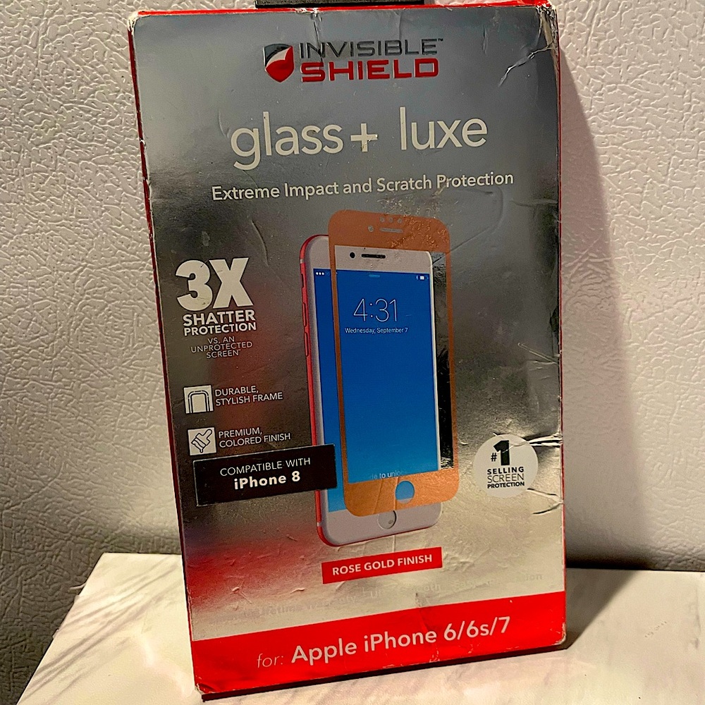 Apple iPhone 6/6s/7/8 (Rose Gold) screen protector